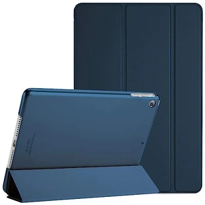 Abbildung von Schutzhülle für Apple iPad Air (1. Generation) A1474 A1475 A1476 Smart Magnetic Stand Case mit automatischer Wake/Sleep Funktion (blau)