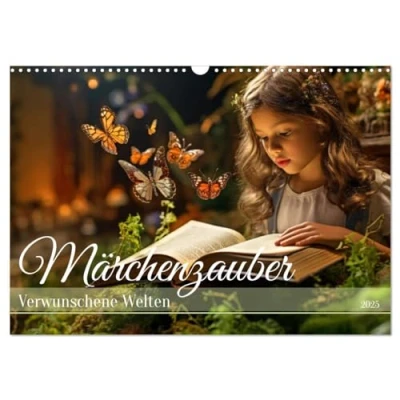 Abbildung von Märchenzauber Verwunschene Welten (Wandkalender 2025 DIN A3 quer), CALVENDO Monatskalender