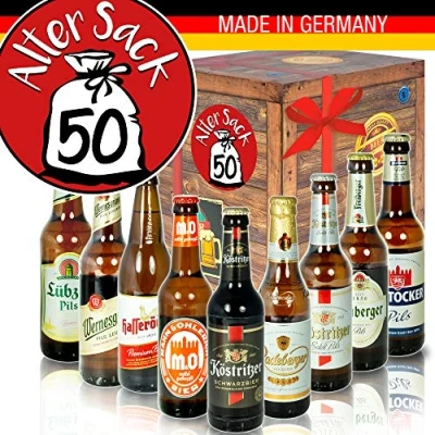 Abbildung von Alter Sack 50 DDR Biere Geburtstagsgeschenk Mann