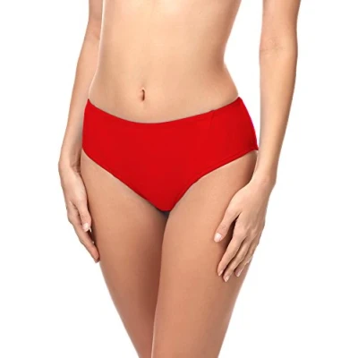 Abbildung von Merry Style Damen Bikini Slip 18 (Rot (4186), 44)