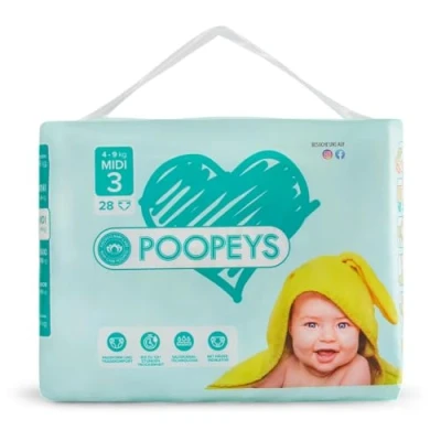 Abbildung von Poopeys Windeln 3 MIDI 4 9 KG