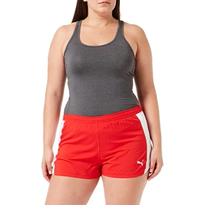 Abbildung von PUMA Mädchen Cross the Line Short W Hose, Red, 152
