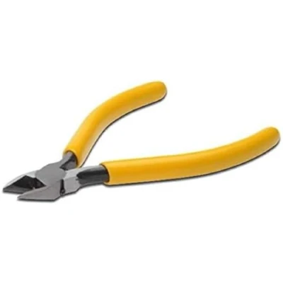 Abbildung von DIGITUS Präzisions Seitenschneider 9.45 mm Öffnung AWG 22 26 Schneidflächen Härte 64 HRC / Rockwell Gelb