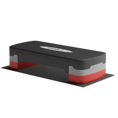 Abbildung von ScSPORTS® Stepper Aerobic Höhenverstellbar 2 Stufen mit Matte Steppbrett Fitness