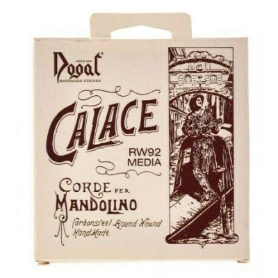 Abbildung von Dogal® »RW92 MEDIA MANDOLIN SET CALACE CARBONSTEEL« Saiten für Mandoline Carbonsteel Wound Loop End 8