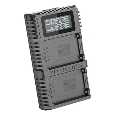 Abbildung von Nitecore FX2 Pro USB Ladegerät für Fujifilm Akku NP T125