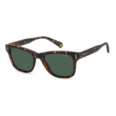 Abbildung von Polaroid Unisex Sonnenbrille, Größe: 51, Havana