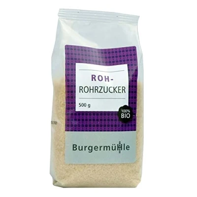 Abbildung von Roh Rohrzucker