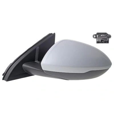 Abbildung von Außenspiegel Alkar 6139730 links grundiert elektrisch beheizbar, asphärisch für Linkslenker OPEL: Insignia B Sports Tourer, Grand Sport