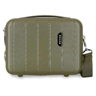 Abbildung von Movom Joumma Bags anpassbare Babynahrung, 29 x 21 15 cm, Harter ABS Kunststoff, 9,14 l, 0,8 kg, kaki, Kulturbeutel