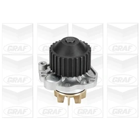 Abbildung von GRAF PA886 Wasserpumpe 28 mit Dichtring mechanisch Messing 69,8 für Zahnriementrieb RENAULT: CLIO 2, LAGUNA 2 Grandtour, CITROËN: C8