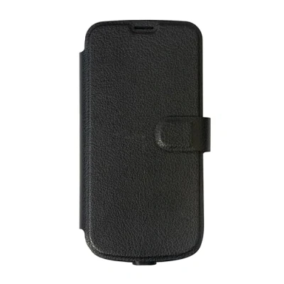 Abbildung von swissvoice Wallet Case, Schutzhülle aus Kunstleder mit Kreditkartenhalter und Magnetverschluss für Smartphones S510 M Amplicomms M510 Schwarz