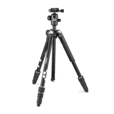 Abbildung von JOBY RangePod, Aluminium Traveller Kamera/Smartphone Stativ mit Kugelkopf, Universal Smartphone Klemme und Tragetasche, für CSC, DSLR, spiegellos, Handys, Schwarz Foto, Video, Vlogging