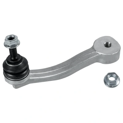 Abbildung von BLUE PRINT ADJ138503 Koppelstange Vorderachse links, rechts 182 M10 x 1,5 mit selbstsichernder Mutter, Mutter Aluminium silber