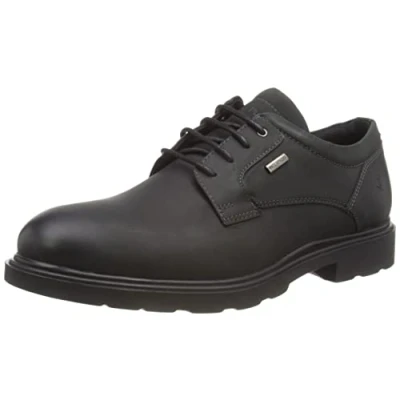 Abbildung von Hush Puppies Herren Perlen Schnürschuh Oxford, Schwarz, 40.5 EU
