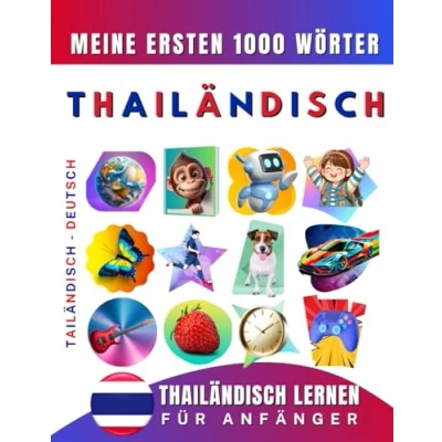 Abbildung von Thailändisch lernen für Anfänger, meine ersten 1000 Wörter: Zweisprachiges Deutsch Lernbuch Kinder und Erwachsene