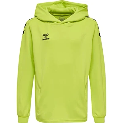 Abbildung von Hummel CORE XK Kapuzenpullover für Kinder, Größe: 116, Lime popsicle