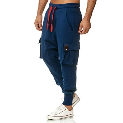 Abbildung von Tazzio Herren Jogginghose Cargohose im Haremstil 19619 Navyblau S