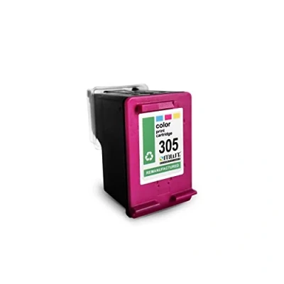 Abbildung von MWT Tintenpatrone kompatibel für HP 305 DeskJet Plus 4110 ersetzt 305BK Black Schwarz