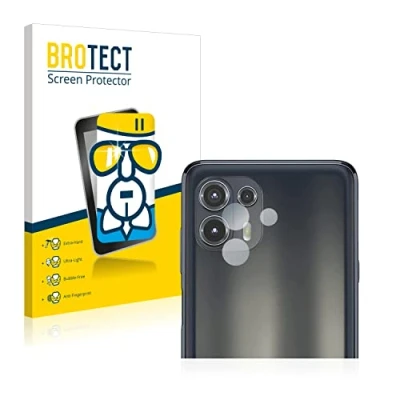 Abbildung von BROTECT Schutzglas für Motorola Edge 20 Lite (NUR Kameraschutz) Schutzfolie Panzer Folie Glas [Extrem Kratzfest 9H, Anti Fingerprint,