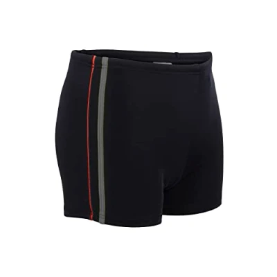 Abbildung von Fashy Herren Badehose, Schwarz/Grau, 8