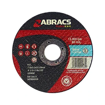 Abbildung von ABRACS PH12560DM Phoenix II 125mm x 6mm 22mm DPC Metall Schleifscheibe