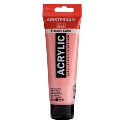 Abbildung von Amsterdam Standard Series Acrylfarbe Tube 120 ml Venezianischrosa 316 (17093162)