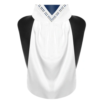 Abbildung von Fair Play Plastron Faven Weiß/Navy XS