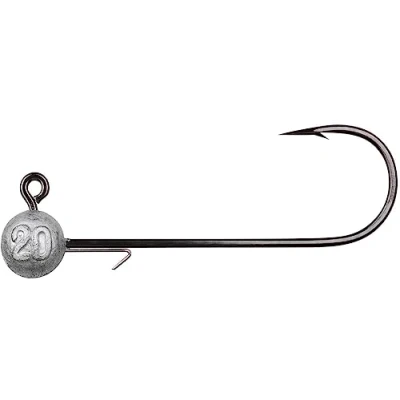 Abbildung von Spro Jighead HD 90 Special Jig 2 Jighaken für Gummifische, Jigkopf Gummiköder, Bleikopf Gummishads, Jigs, Größe:20g / Gr. 12/0