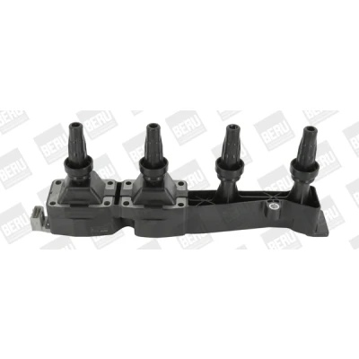 Abbildung von BERU ZSE045 Zündspule 4 12 SAE Kontaktfeder, Spark Spring mit Elektronik PEUGEOT: 307 SW, 206 Schrägheck, 207 CITROËN: Berlingo II