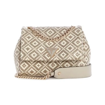 Abbildung von Guess Rianee Handtasche, Damen, Größe: One Size, Taupe