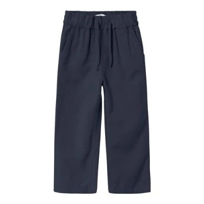 Abbildung von Name it Loose FIT Stoffhose für Kinder, Größe: 110, Dark sapphire
