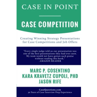 Abbildung von Case In Point Competition: Creating Winning Strategy Presentations for Competitions and Job Offers