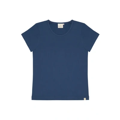 Abbildung von loud + proud Single Tshirt basic, Damen, Größe: 36, Ultramarinblau