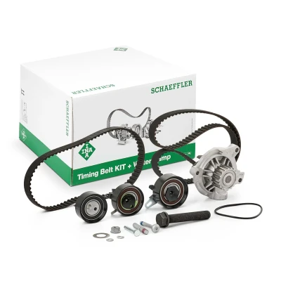 Abbildung von INA 530 0484 31 Wasserpumpe + Zahnriemensatz mit VOLVO: V70 I, 850 Kombi, 2