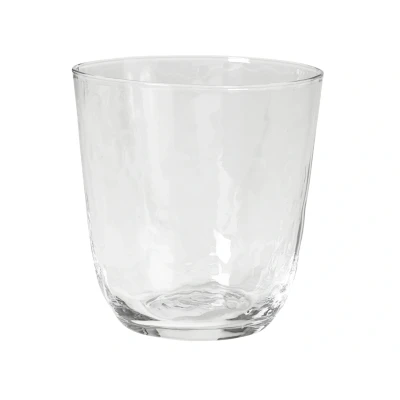 Abbildung von Broste Copenhagen HAMMERED Trinkglas 4tlg. klar 0,335 l