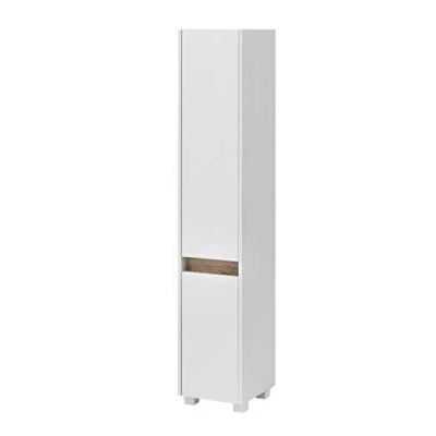 Abbildung von Schildmeyer Hochschrank &quot;Cosmo in verschiedenen Farben&quot;, Höhe 164,5 cm, Badezimmerschrank, Blende im modernen Wildeiche Look