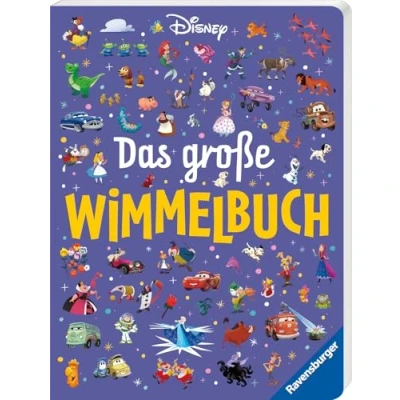 Abbildung von Disney: Das große offizielle Wimmelbuch nach dem bekannten Prinzip von Sachen suchen Pappbilderbuch ab 2 Jahren Bilderbuch zu beliebten Disney Welten