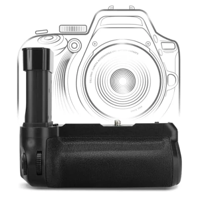 Abbildung von CELLONIC® Batteriegriff BG E10 für Nikon Z6 II, Z7 II Akkugriff EN EL15 Battery Grip Kamera Hochformatgriff, Multifunktions Handgriff, Vertical