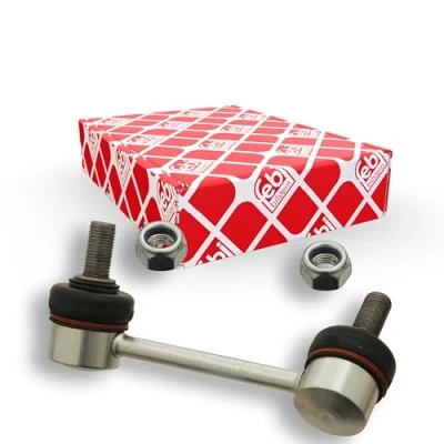 Abbildung von febi BILSTEIN 31559 Koppelstange Hinterachse links 115 M12 x 1,25 Plus mit selbstsichernder Mutter Stahl MITSUBISHI: PAJERO 3, 4