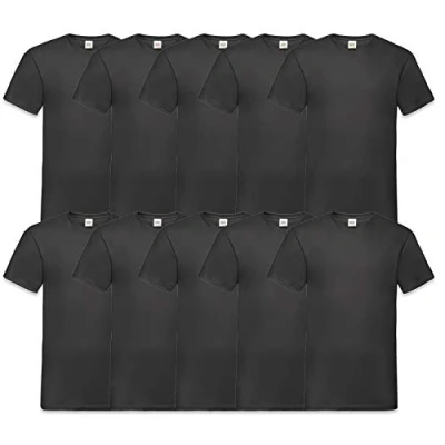 Abbildung von Fruit of the Loom Herren V Neck Valueweight T Shirt
