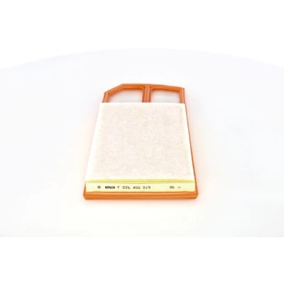 Abbildung von BOSCH F 026 400 019 Luftfilter 31,5 187,5 417 Filtereinsatz VOLKSWAGEN: Polo III Variant, Caddy 2 Kastenwagen, Classic, SEAT: Ibiza 2, Inca
