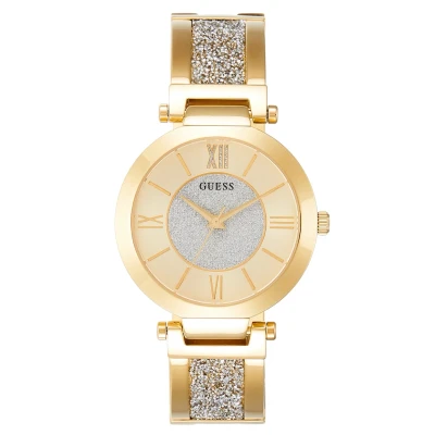 Abbildung von Guess Ladies Uhr goldcoloured, Damen, Größe: One Size, Gold coloured