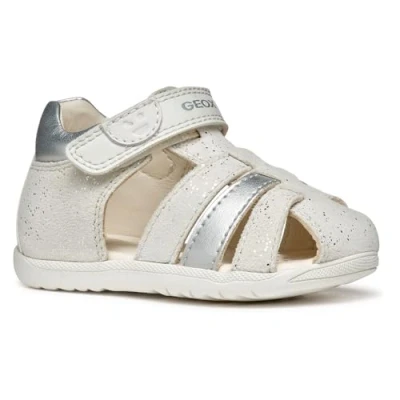 Abbildung von Geox Trekkingsandale für Kinder, Größe: 23, White silver Schuhe