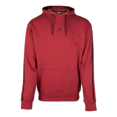 Abbildung von Gorilla Wear Banks Kapuzenpullover, Herren, Größe: XXL, Dark red