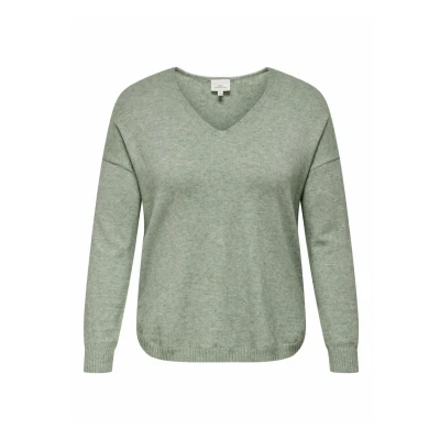 Abbildung von ONLY CARMAKOMA V Ausschnitt PULLOVER &quot;CARMARGARETA LS KNT NOOS&quot;