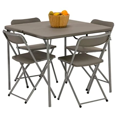 Abbildung von Vango Woodland Tisch Und Stuhl Set, Grey, Std