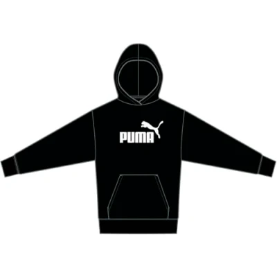 Abbildung von PUMA Mädchen ESS No. 1 Logo Hoodie TR G Kapuzenpullis, Black, 128