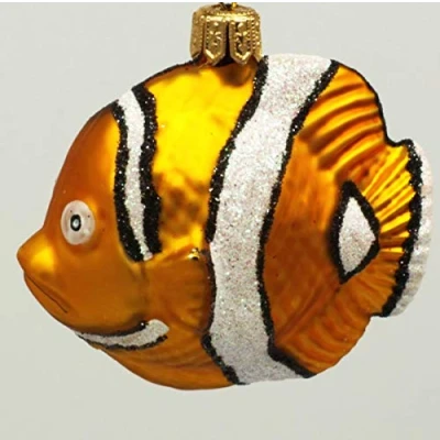 Abbildung von condecoro Christbaumschmuck Clownfisch Christbaumkugel