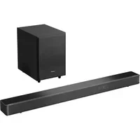 Abbildung von Hisense AX3120G 3.1.2 Soundbar mit kabellosem Subwoofer, 360W, Dolby Digital Plus, Atmos, Bluetooth, HDMI eARC/Optical/AUX/USB, Schwarz (2024)